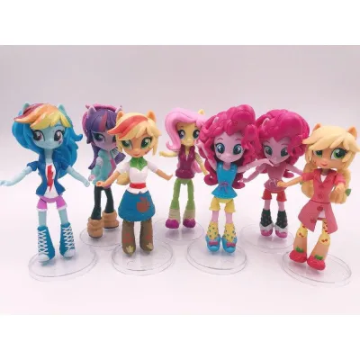 My Little Pony Equestria Girls Set of 6/7 Collectible Action Figure