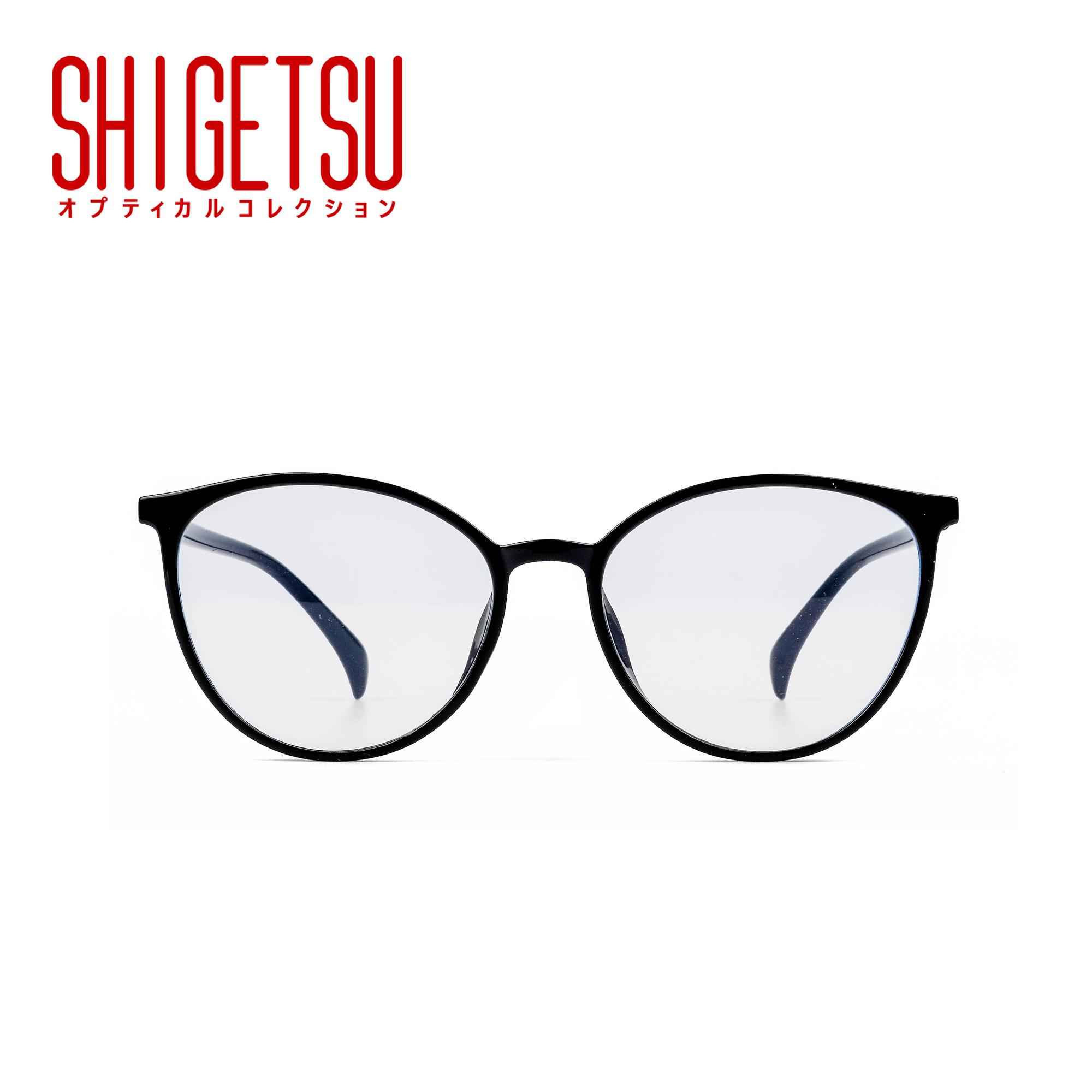 Shigetsu TATEYAMA Semi round Computer eyeglasses for Women with Anti