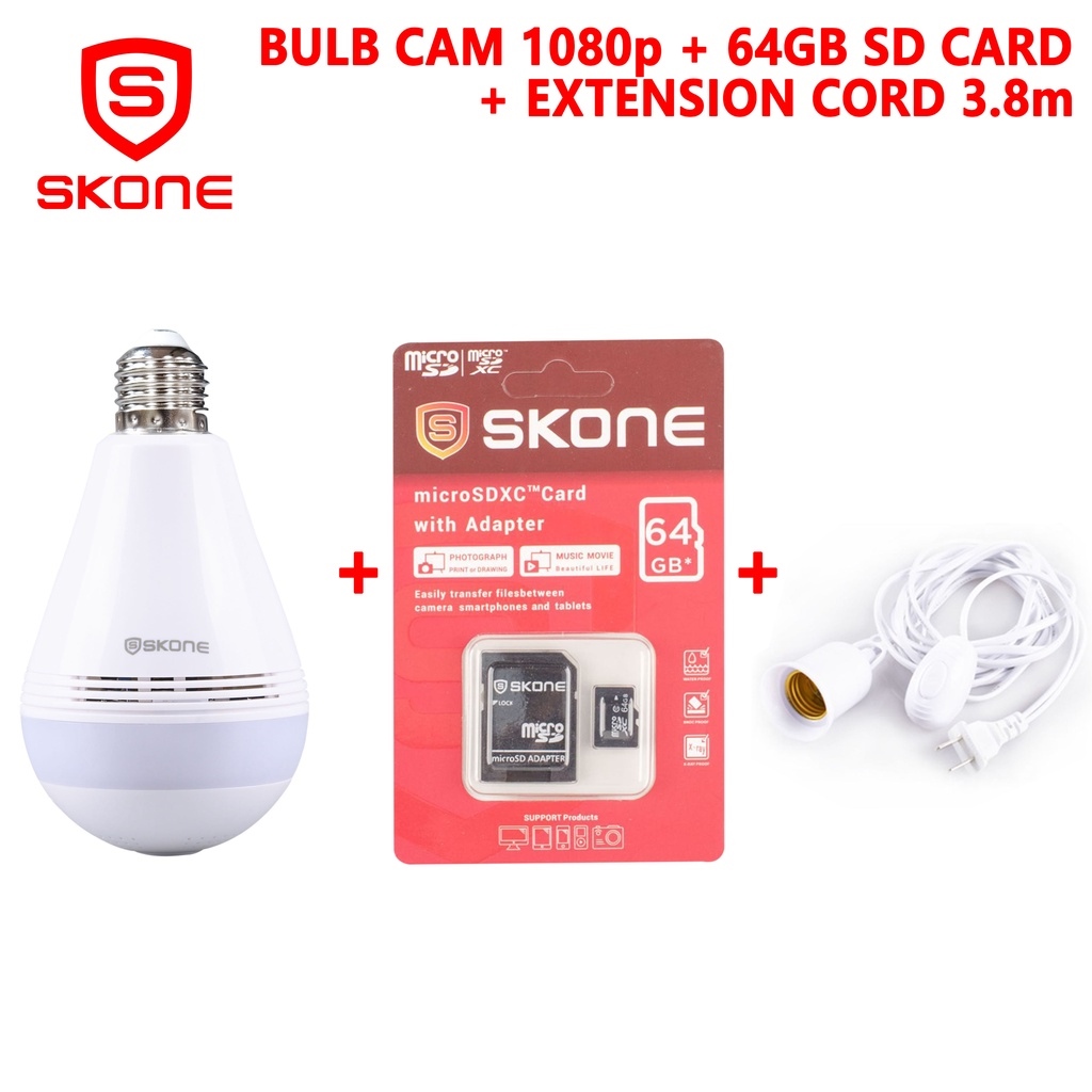 Skone 2024 bulb camera