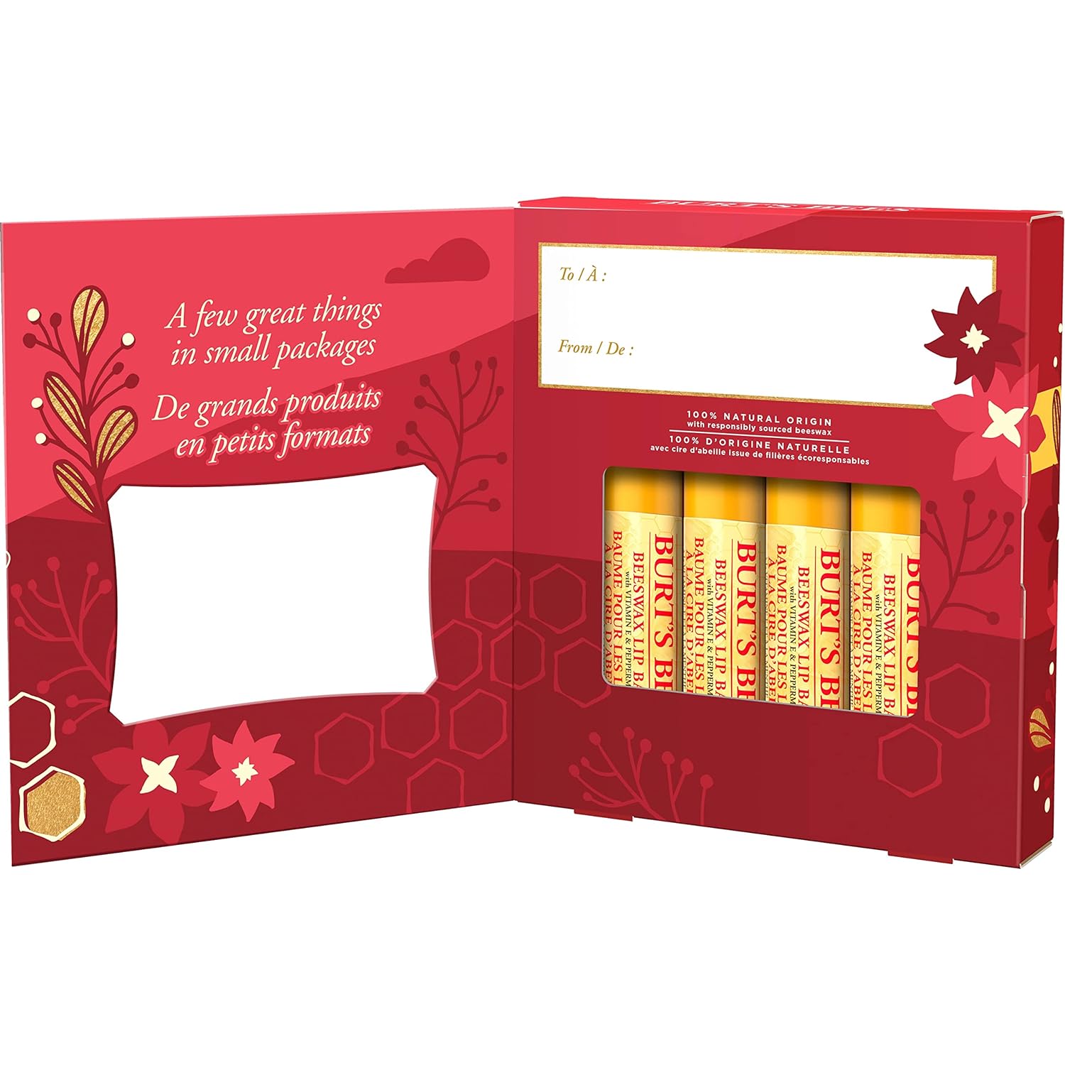 Beeswax Bounty Fruit Mix Lip Balm Gift Set