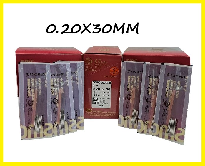 1000Pcs Authentic SMC Acupuncture Needles, Made in Korea Lazada PH