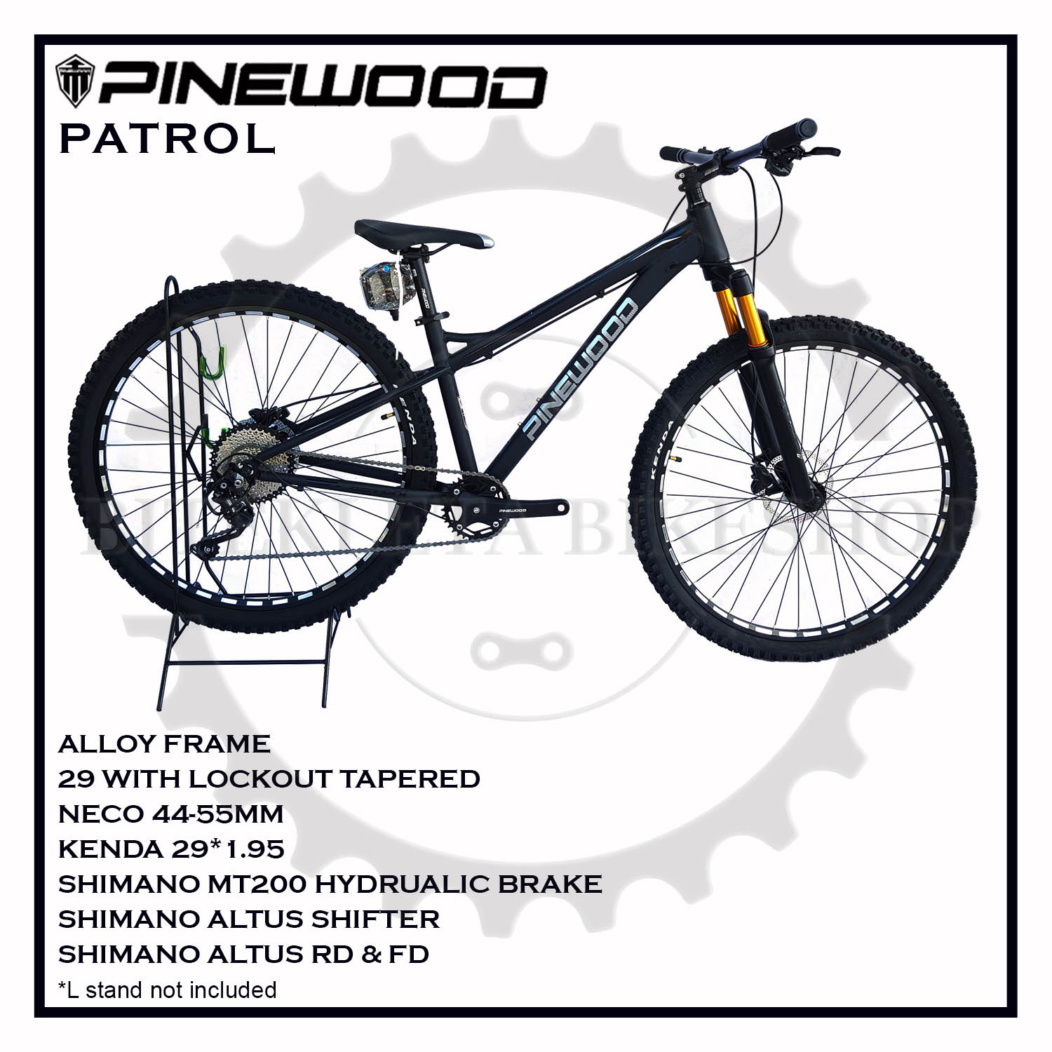 pinewood bike 29er