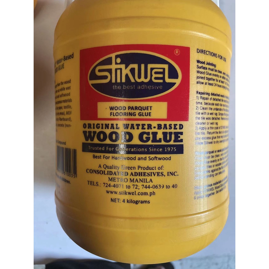 Stikwel Wood Parquet Flooring Glue 1GALLON Lazada PH