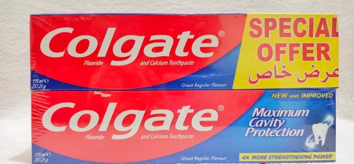 (IMPORTED) 100 Colgate Maximum Cavity CALSI SEAL Protection Toothpaste