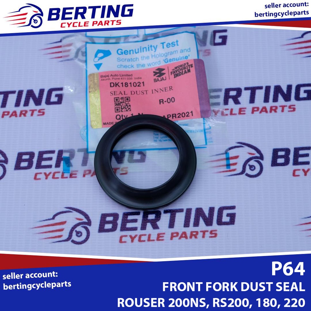 FORK OIL SEAL AND DUST SEAL Rouser 180 220 NS200 200NS RS200 Genuine