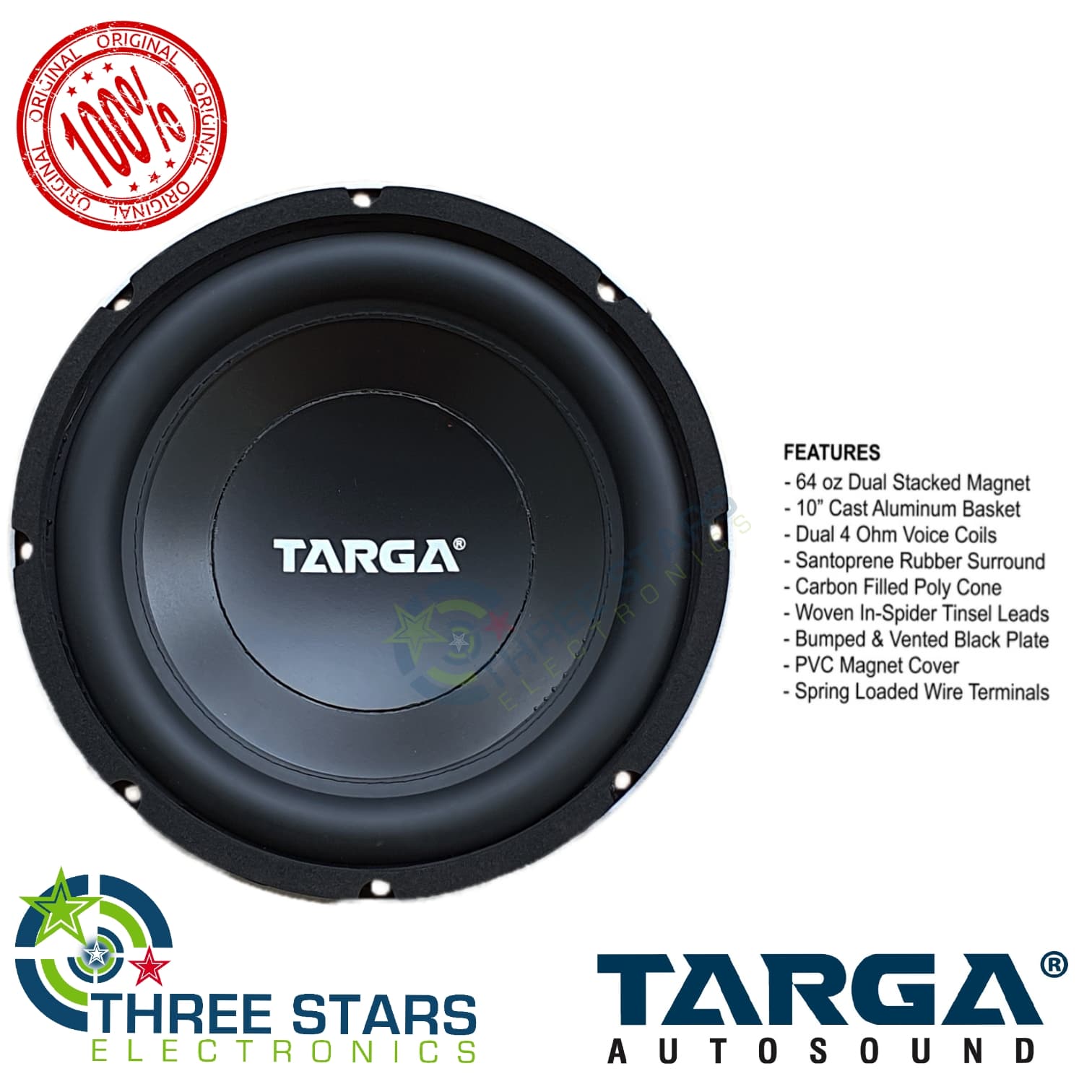 best targa subwoofer