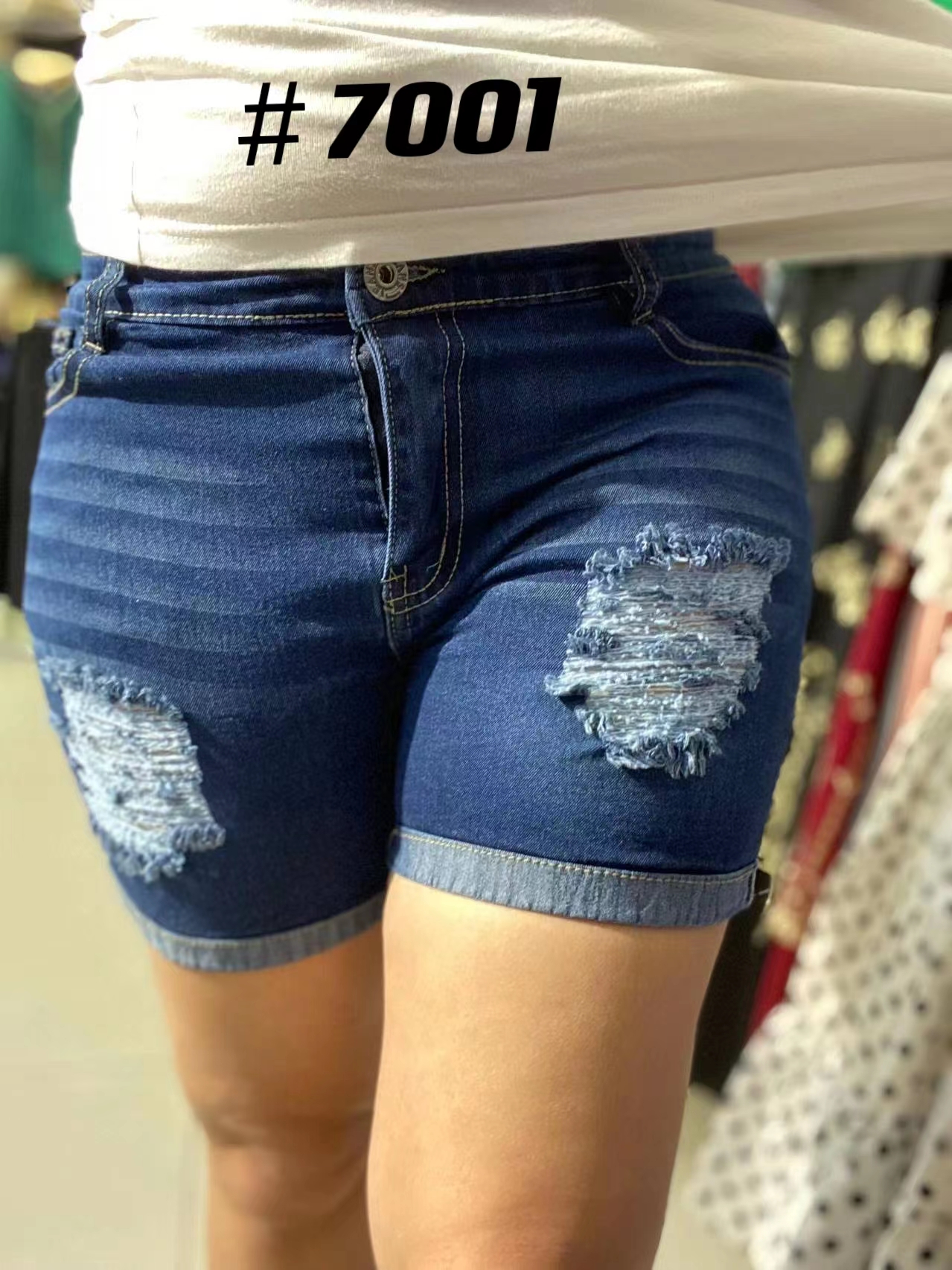 Denim booty shorts plus on sale size