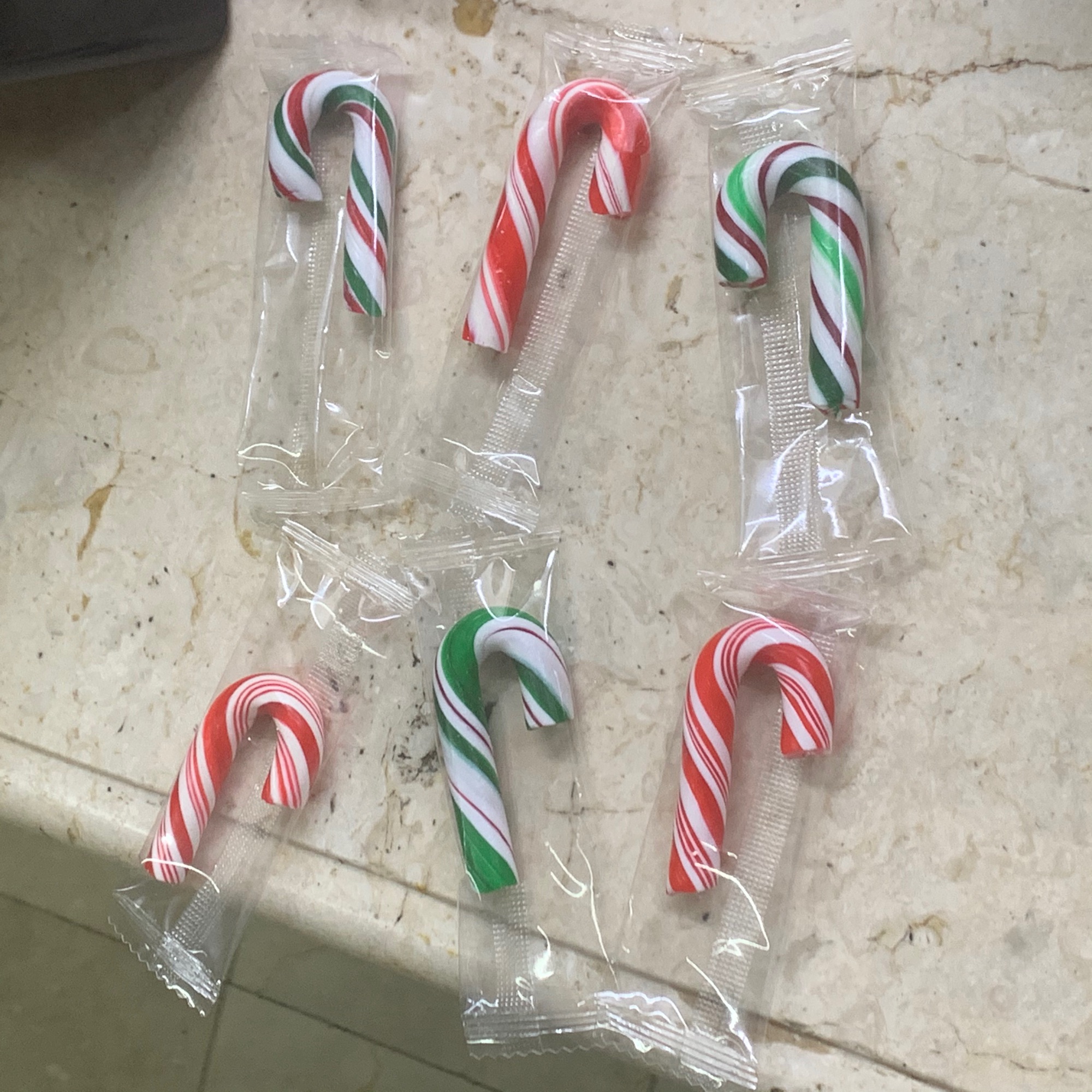 Mini Peppermint Candy Canes (12pcs or 24pcs) edible candies Lazada PH