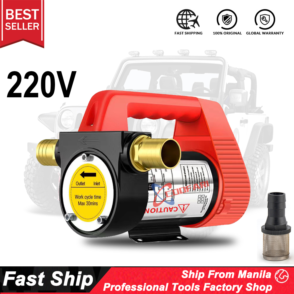 Diesel pump electric oil pump self-suction barrel pump 40L/min 12V 175W pump
