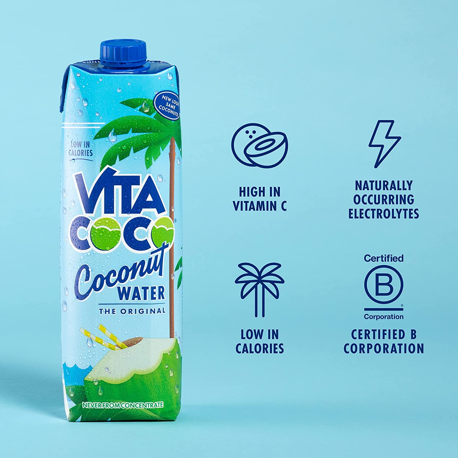 Vita Coco Natural Coconut Water 1L - Gluten And Dairy Free | Lazada PH