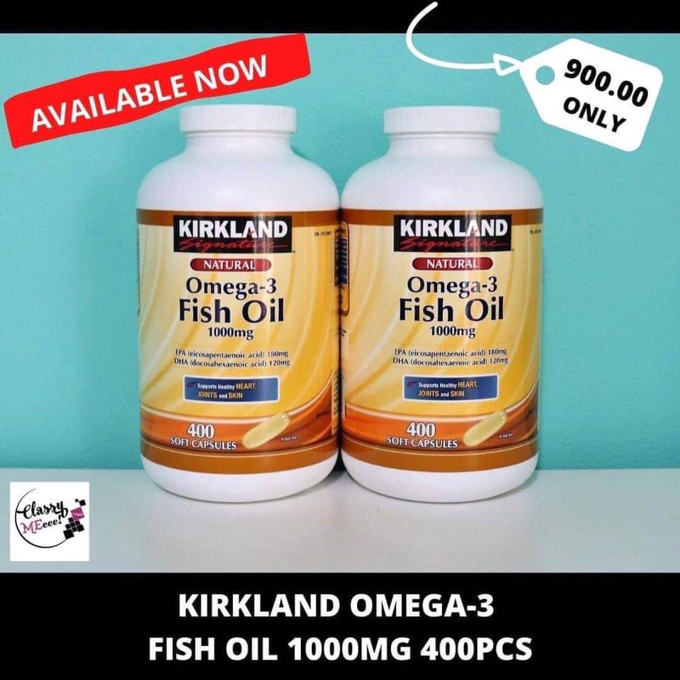 Kirkland Omega3 Fish Oil 1000mg Lazada PH