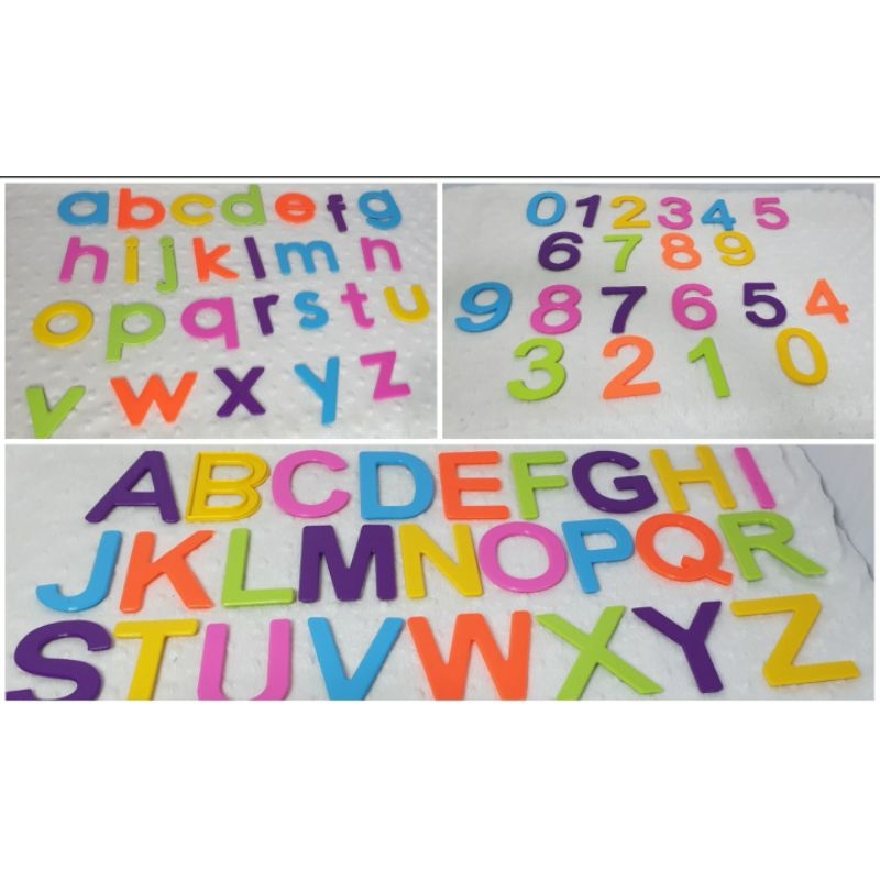 Jumbo Letters and Numbers Alphabet Toys Lazada PH