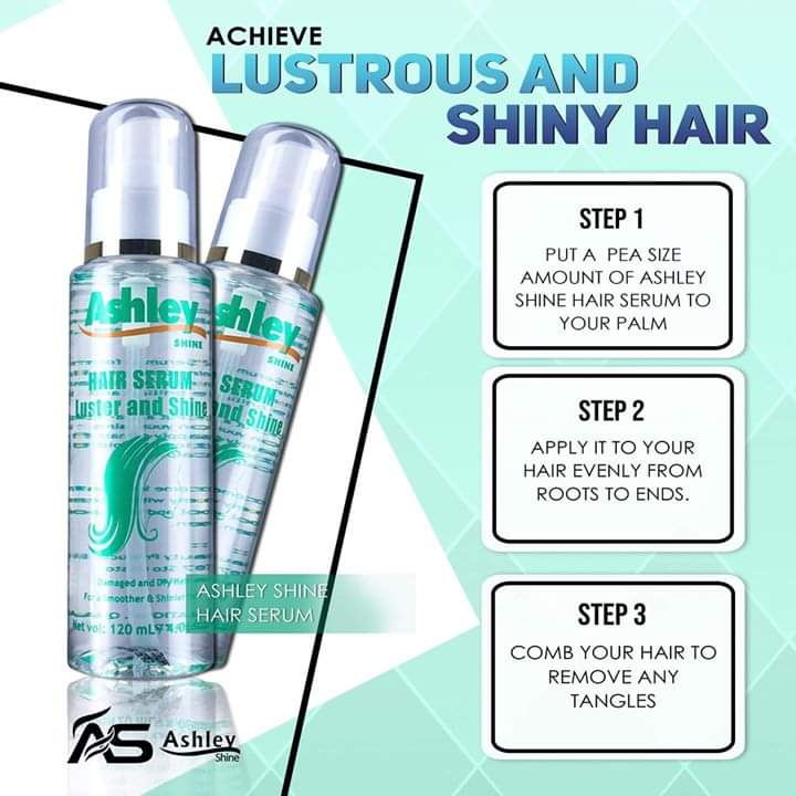 Ashley Hair Serum For Dry Hair Treatment Oil Serum Care Hair Care