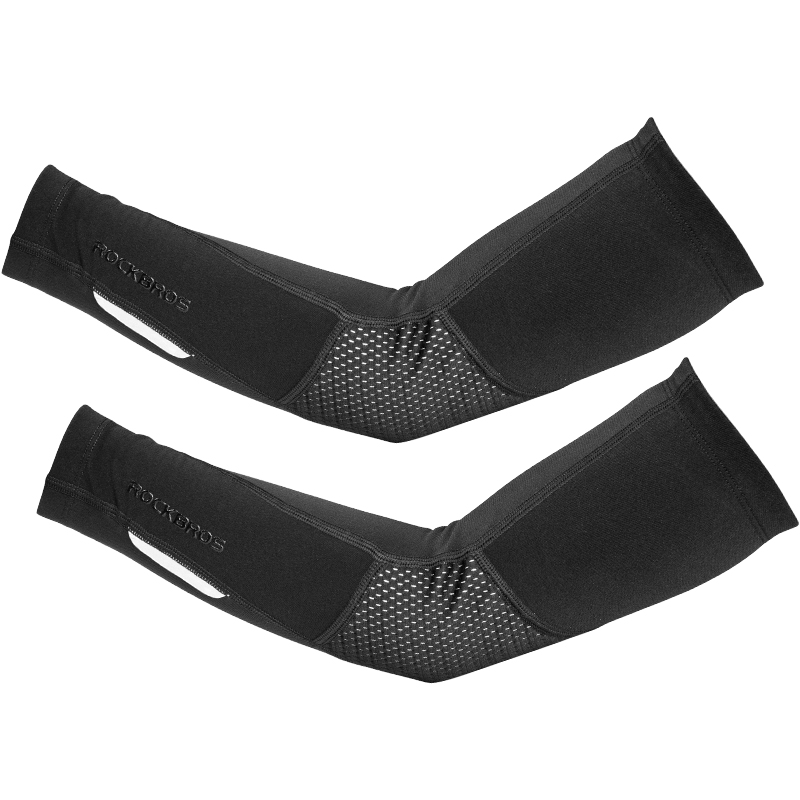 ND_ ELASTIC SOLID SPORT PROTECTOR CYCLING BASKETBALL ARM SLEEVES GUARD COVER O 