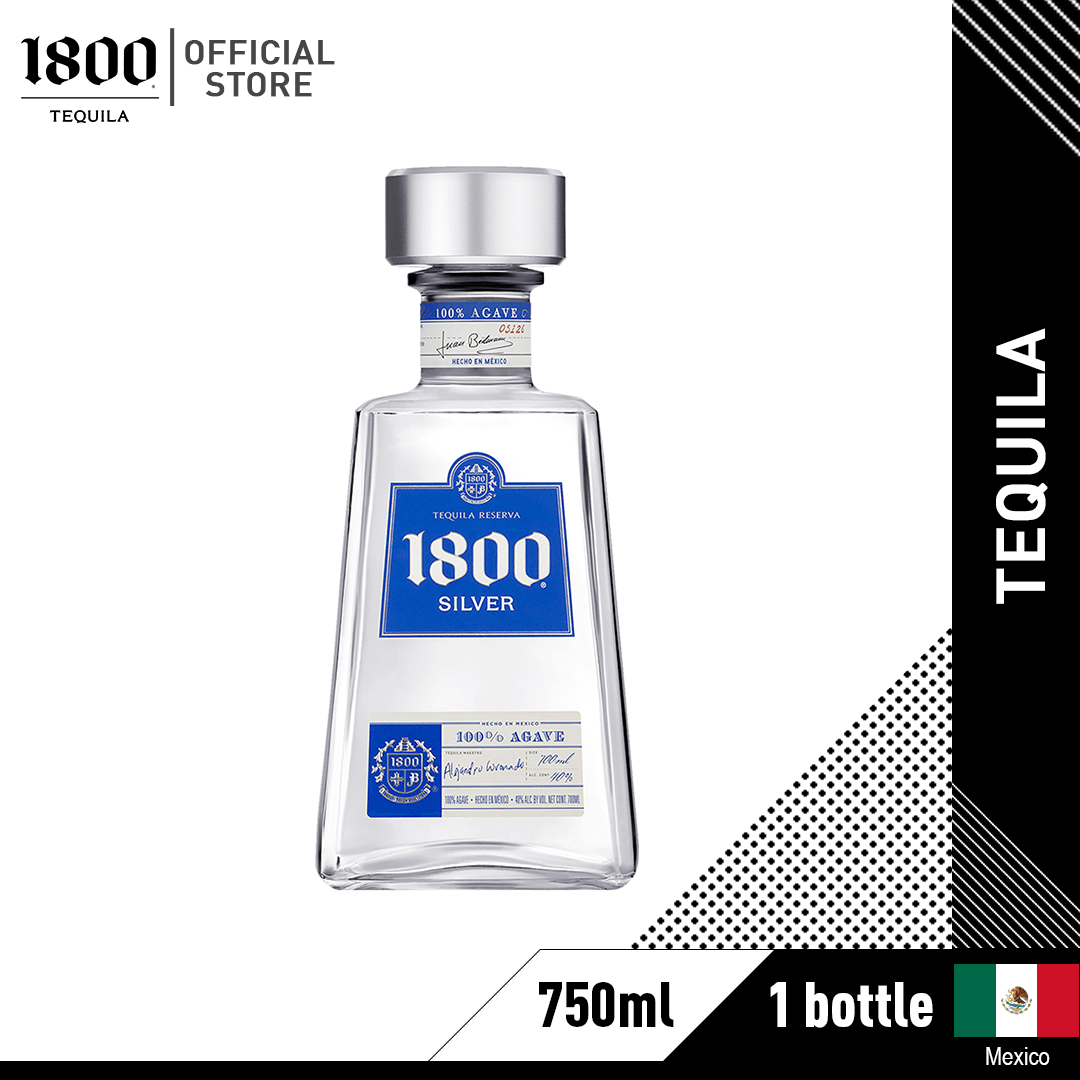 1800 Silver Tequila 750ml Lazada PH
