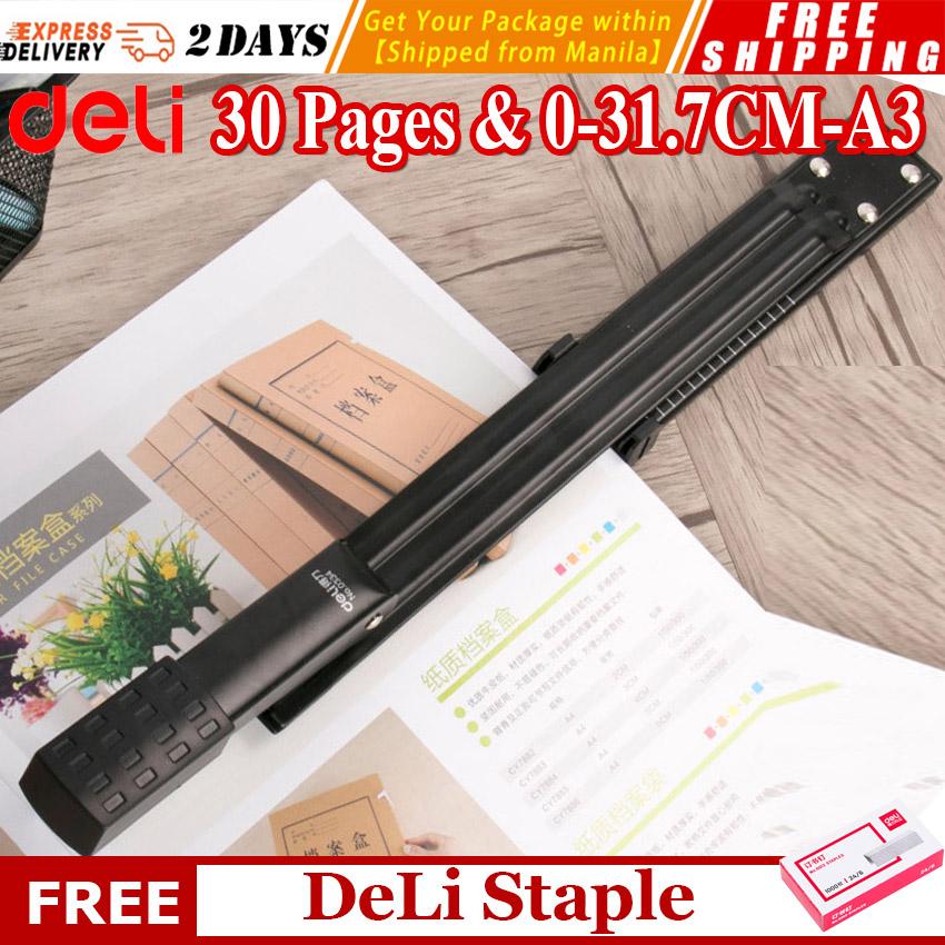 【Free Staples】Heavy Duty Stapler Long Arm Stapler Gun 031.7CM Stapler