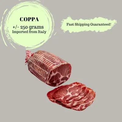 Coppa Cold Cuts from Italy +/-250 grams