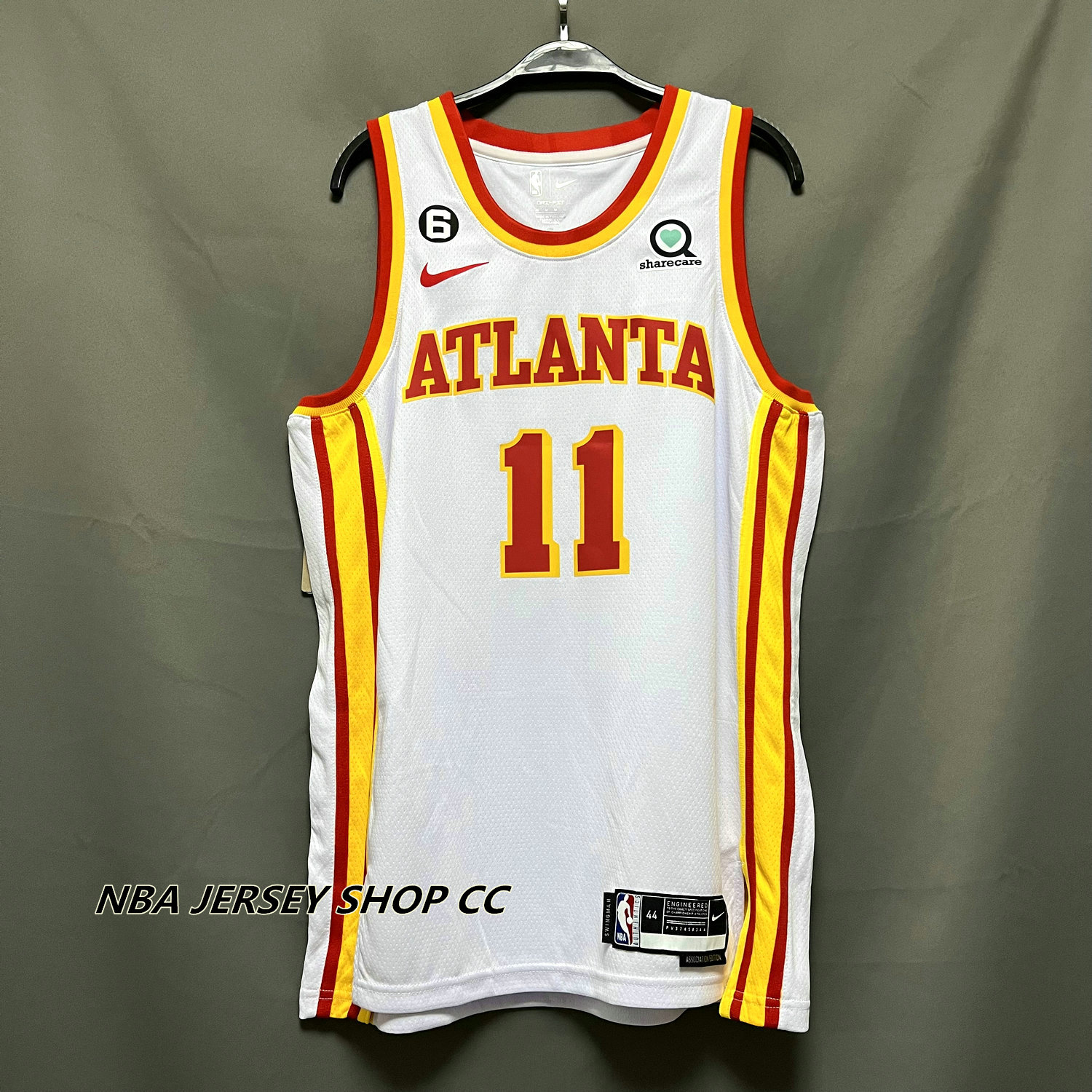 High Quality】Men's New Original NBA Atlanta Hawks #11 Trae Young