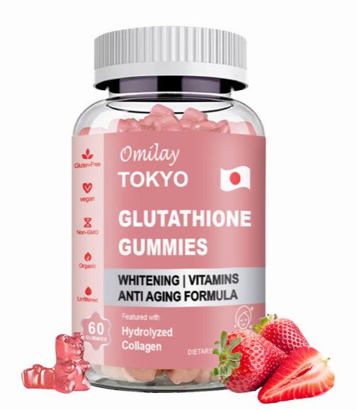 tokyo glutathione Omilay TOKYO Glutathione Gummies Anti Aging Whitening Skin Collagen  Vitamins Boost Energy and Immunity Apple Flavor Skin Revitalizing  Anti-Aging Superfood Supplement - Lazada