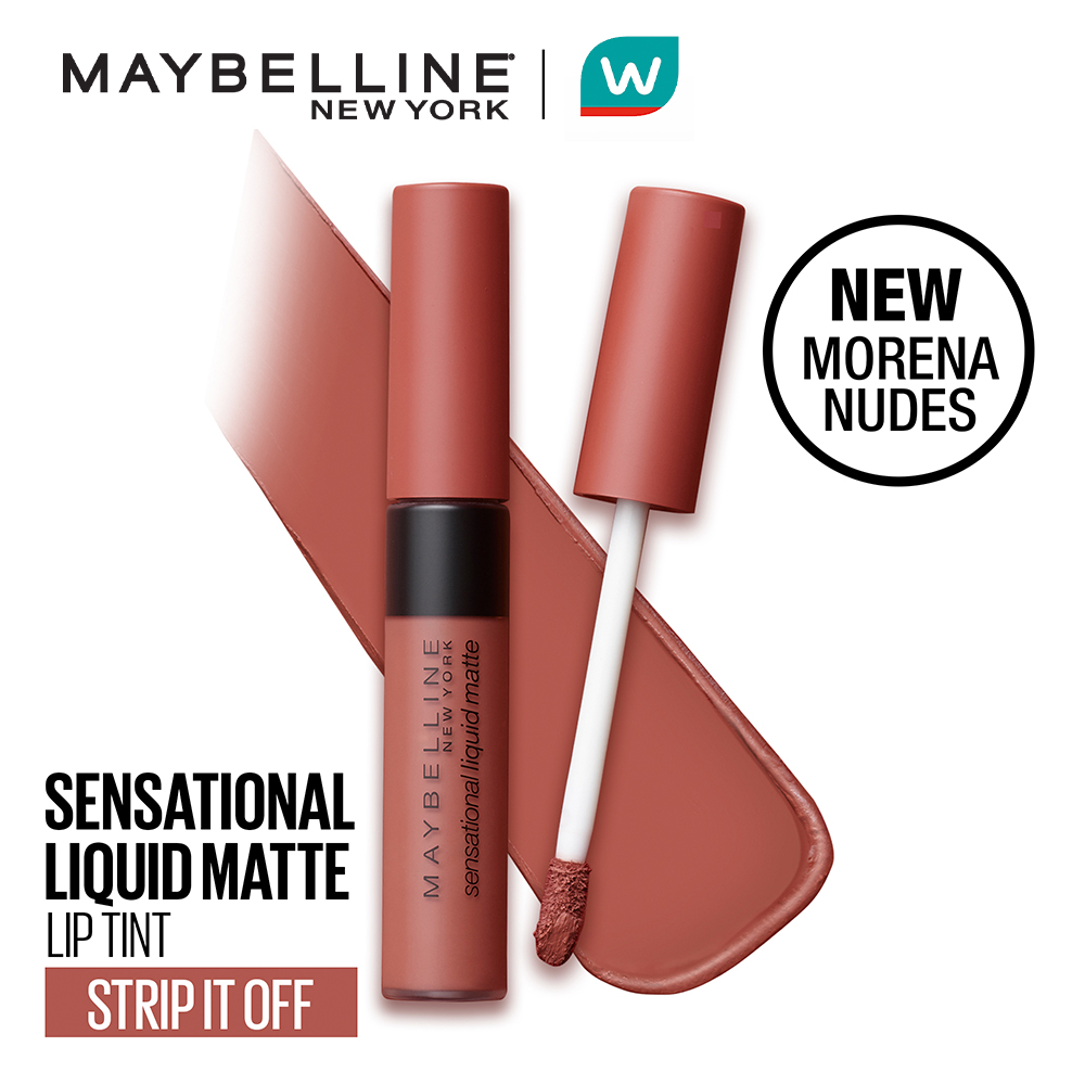 maybelline lip tint shades for morena