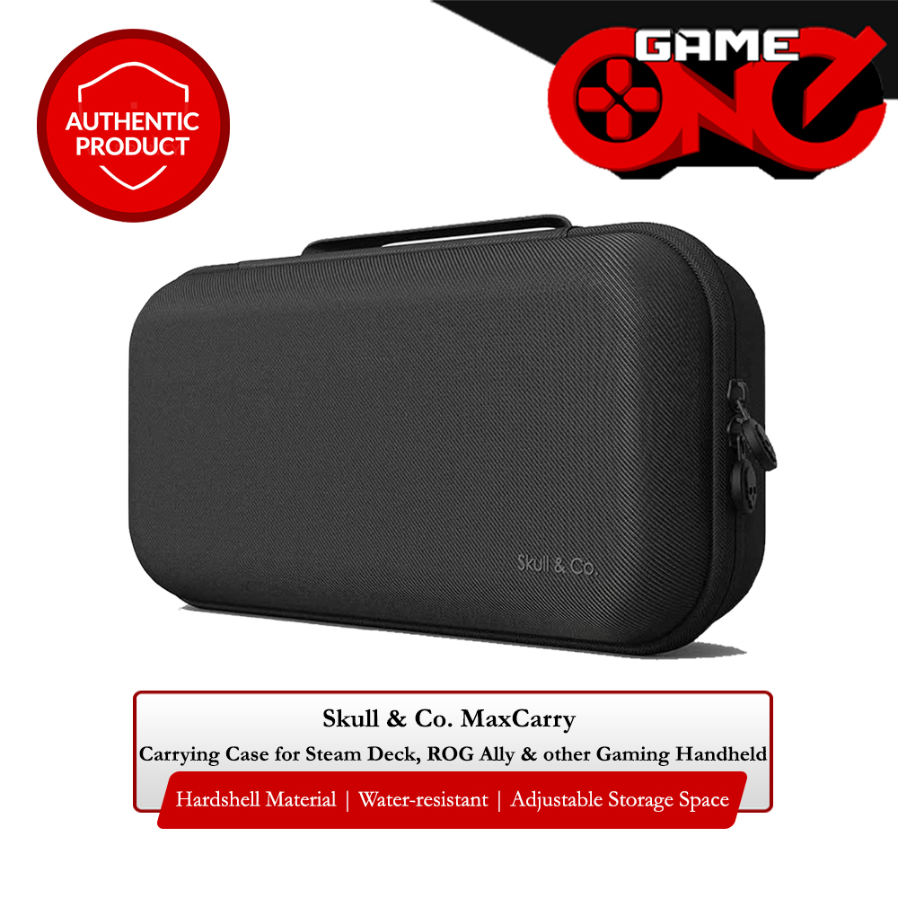 MaxCarry Carrying Case for Steam Deck, ROG Ally & other Gaming Handhel –  Skull & Co. Gaming