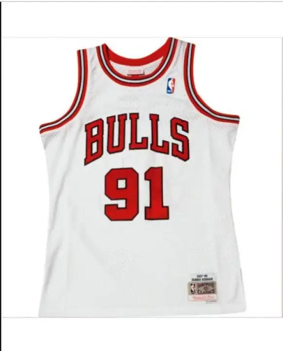 dennis rodman 91 jersey