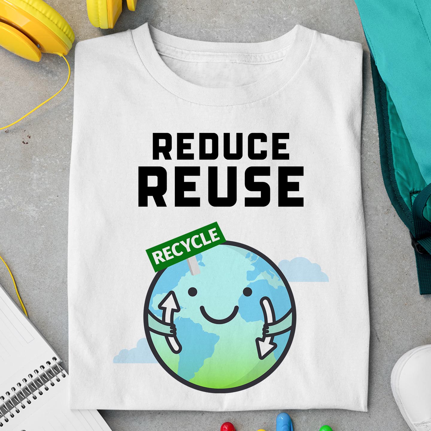 Reduce Reuse Recycle' Kids' T-Shirt