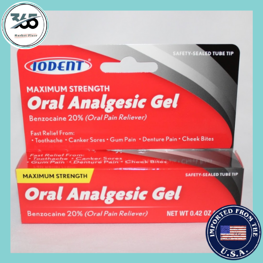 Iodent Maximum Strength Oral Analgesic Gel 11.9g (0.42 oz) Lazada PH
