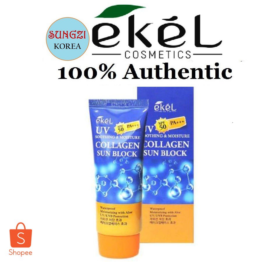 EKEL UV Collagen Sun Block 70ml | Lazada PH