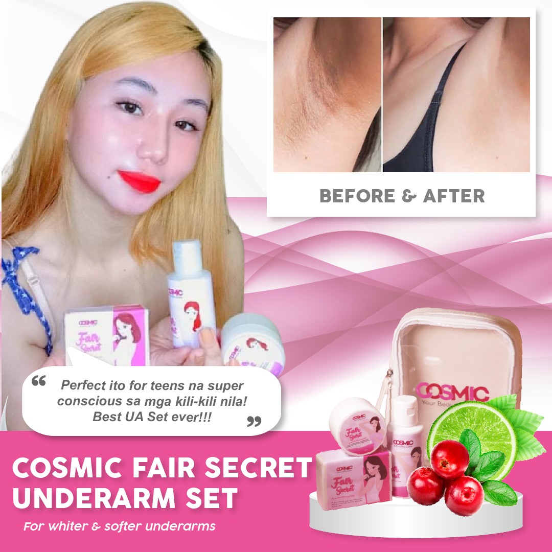 Original COSMICLAB Underarm Whitening Set Premium Underarm whitener