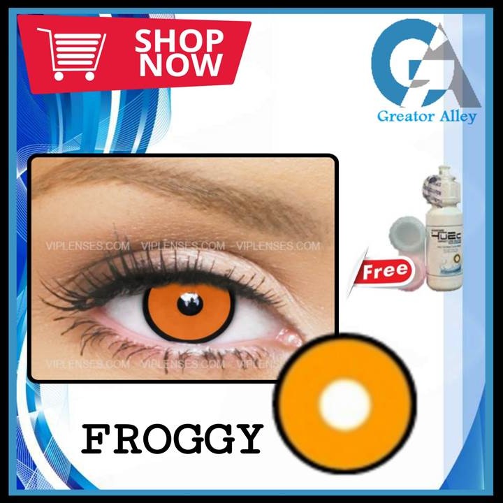 Froggy Colored Eye Contact Lens | Lazada PH