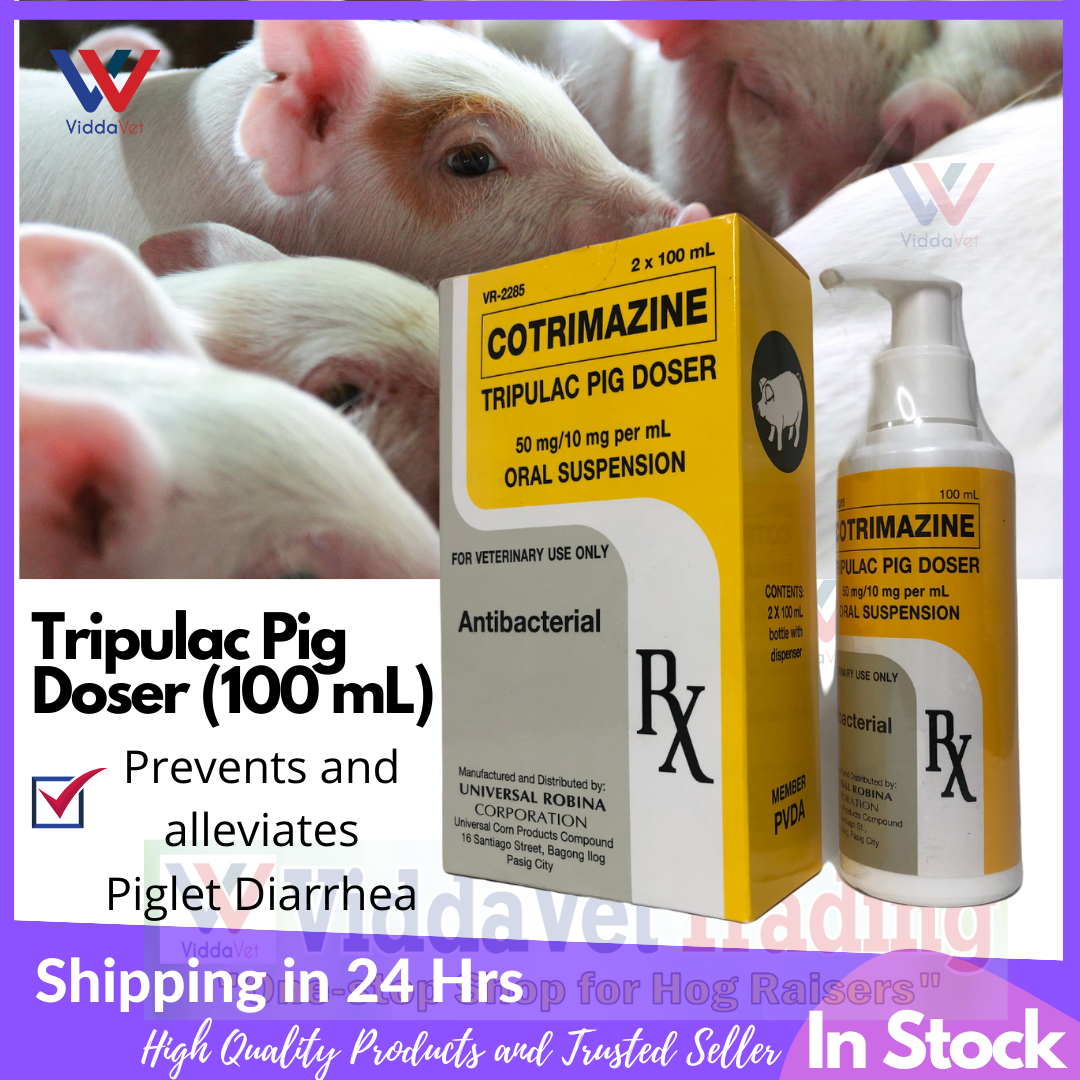 tripulac Pig Antibacterial Oral Suspension [1 Bottle] for Piglets