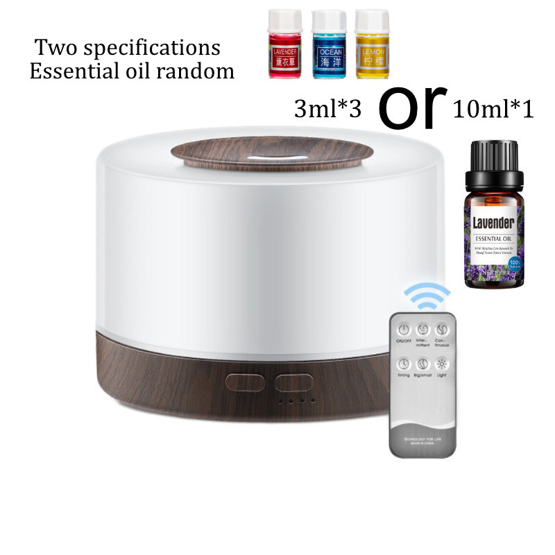 500ml Aromatherapy Humidifier 7LED With Essential Oil Diffuser Air