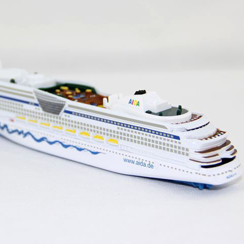 1400 Ship Model Siku German Aida Luna Luxury Cruises 1720 Model 18cm ...