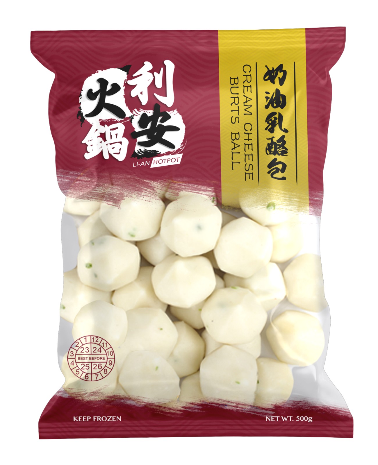 LIAN Hotpot Ball Cream Cheese Burst Ball 500g Lazada PH