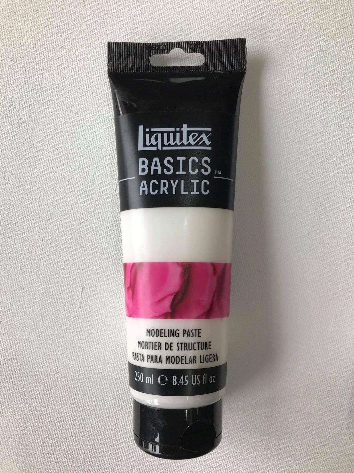 Liquitex Basics Acrylic Mediums - Modeling Paste, 250ml