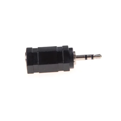 2.5mm Male To 3.5mm Female Audio Stereo Headphones jack Adapter