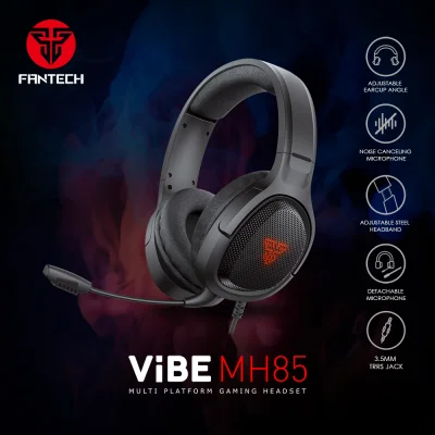 FANTECH GAMING HEADSET MH85 VIBE WITH DETACHABLE MIC