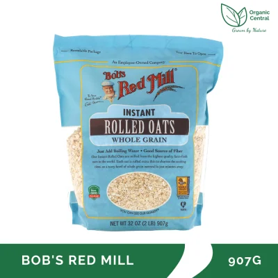 Bob's Red Mill Instant Rolled Oats Whole Grain 907g