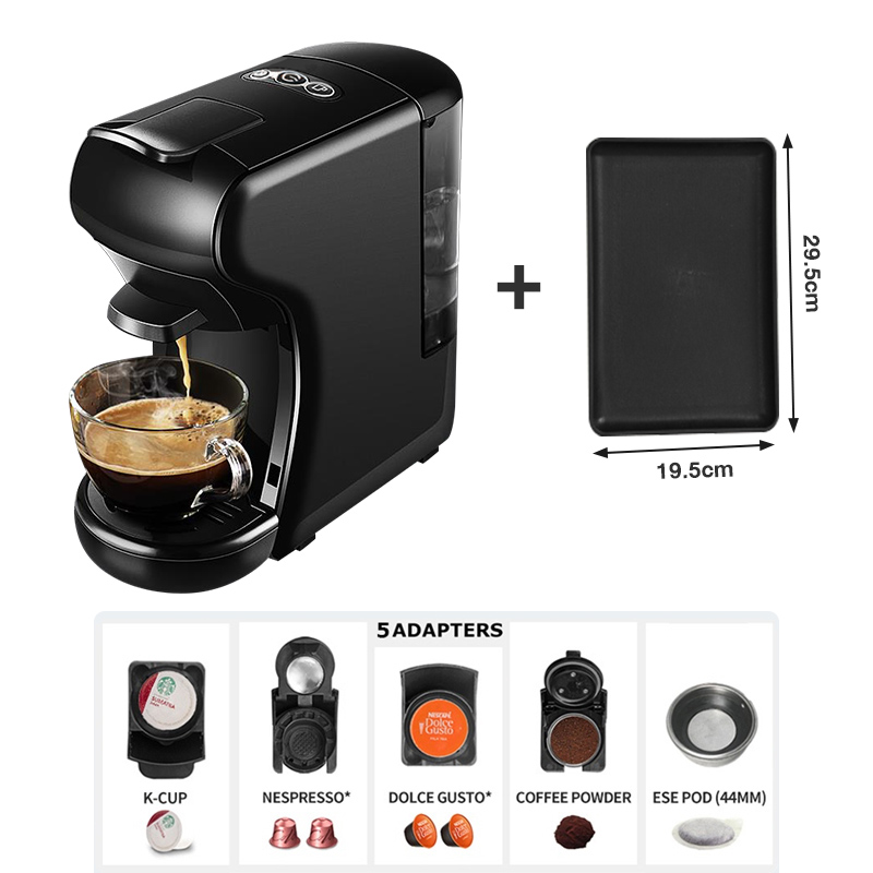 5 in 1 Multiple Capsule Coffee Machine Capsule ESE Pod Ground Coffee –  Kitchen Groups