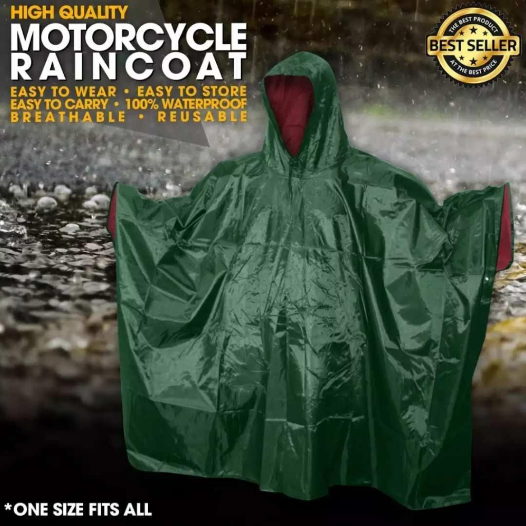 Multifunction Waterproof Raincoat Rain Coat Men Women Raining Poncho For Fishing Motorcycle makapal kapote Lazada PH