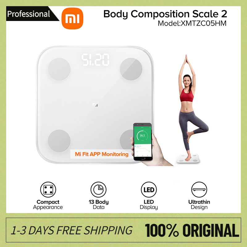 Xiaomi Mi Body Composition Scale 2 Mi Fit App Smart Mi Body Fat