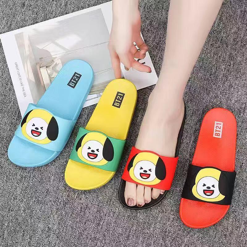 BT21 Chimmy Character Slide Slippers 