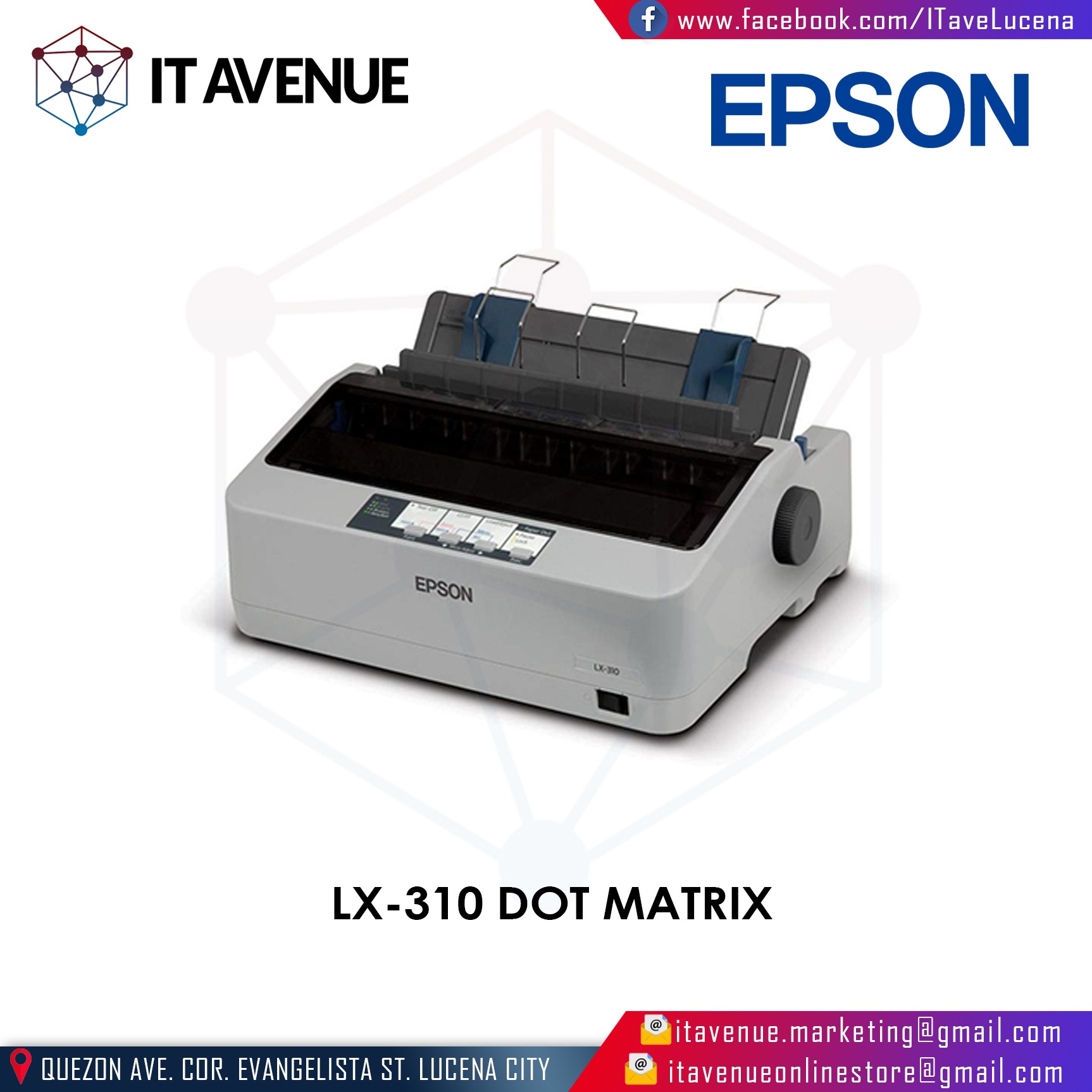Epson Lx310 DOTMATRIX Printer Lazada PH