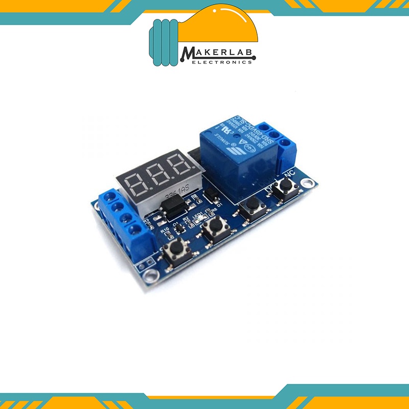 XYJ02 Time Delay Relay Module Switch Trigger Circuit Timer Adjustable DC 12V 24V 630V