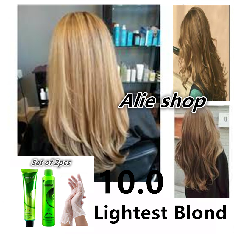 Bremod Hair Color 10.0 Lightest Blond with Oxidant Lazada PH