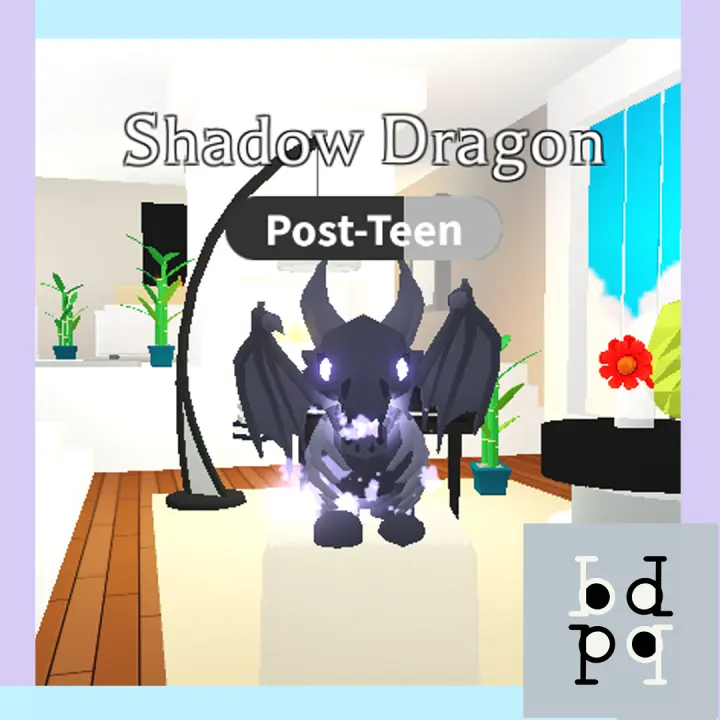 Shadow Dragon Fr Nfr Adopt Me Pets No Cod Lazada Ph - roblox shadow dragon adopt me