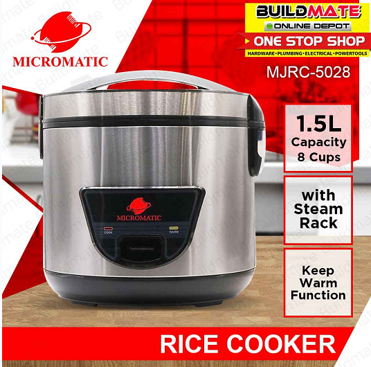 Micromatic Rice Cooker 1.5L with Steamer Yellow Elephant Everyday Low Price Lazada PH