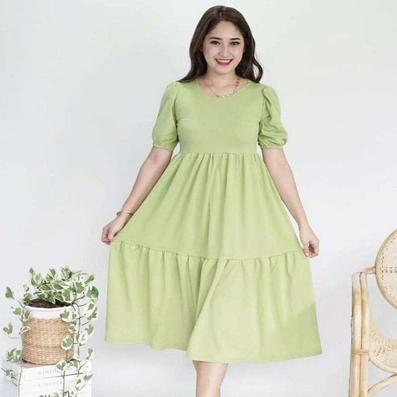 JT Shaina Maxi Layered Dress | Lazada PH