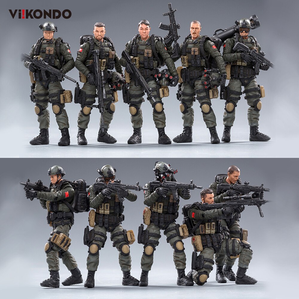 VIIKONDO Dark source soldier joytoy 3.75 inch PLA Army anti terrorism ...